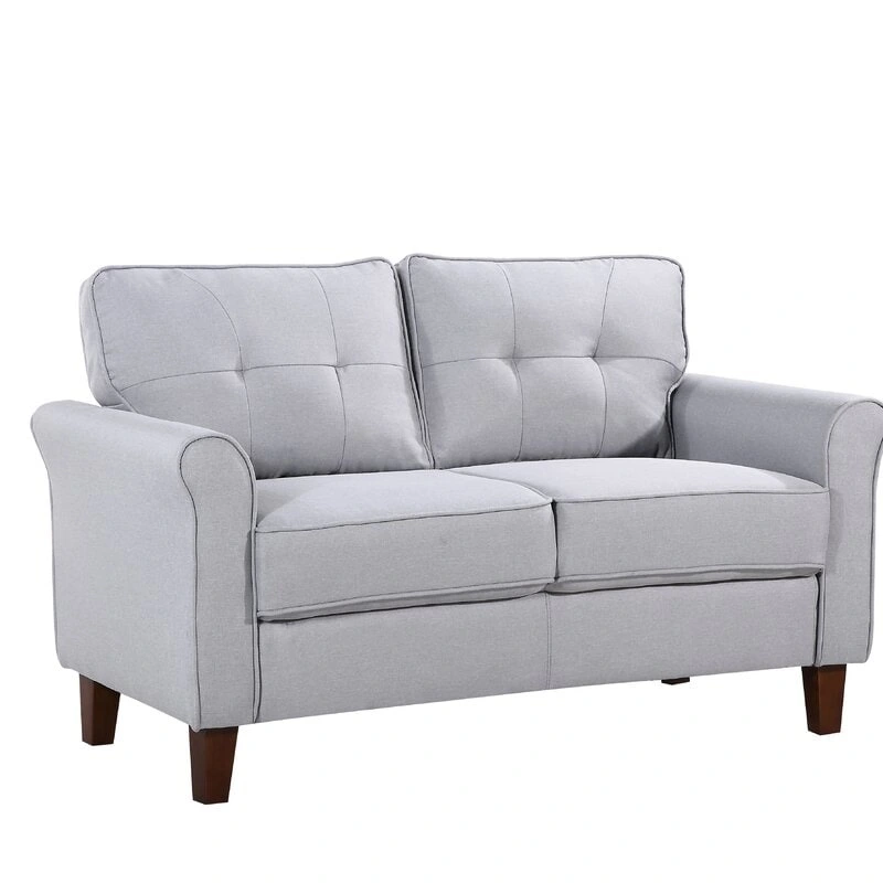 Kouchouk 54.5 Linen Flared Arm Loveseat