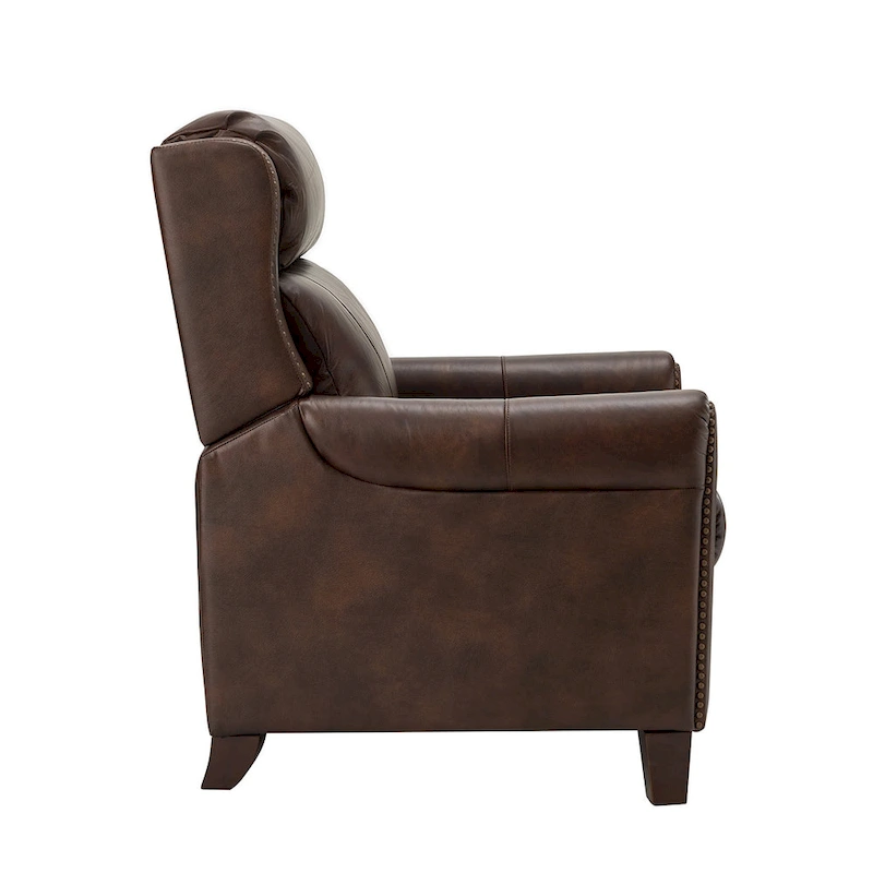 Felisa 32.48 Wide Genuine Leather Manual Recliner