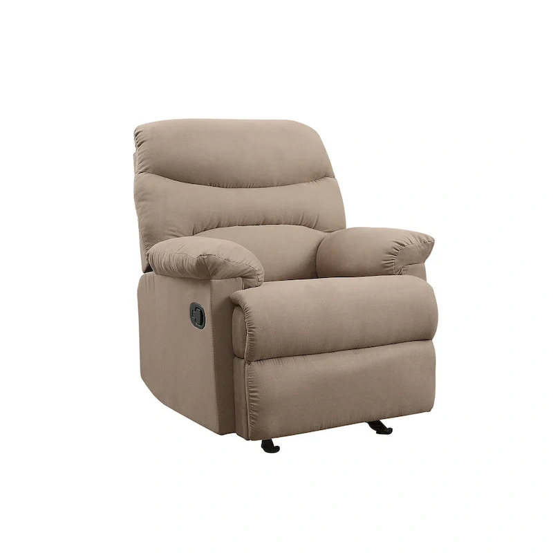 Pillow Top Arms Recliner with Tufted Back