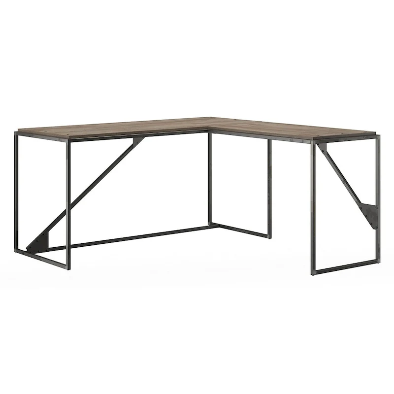 62W L Shaped Industrial Office Desk