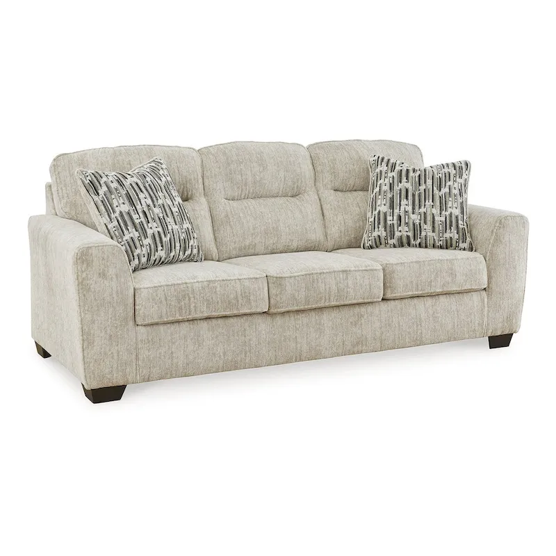 Signature Design by Ashley Lonoke Parchment Sofa - 90W x 38D x 40H