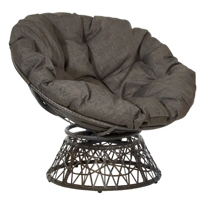Woven Wicker Papasan Chair