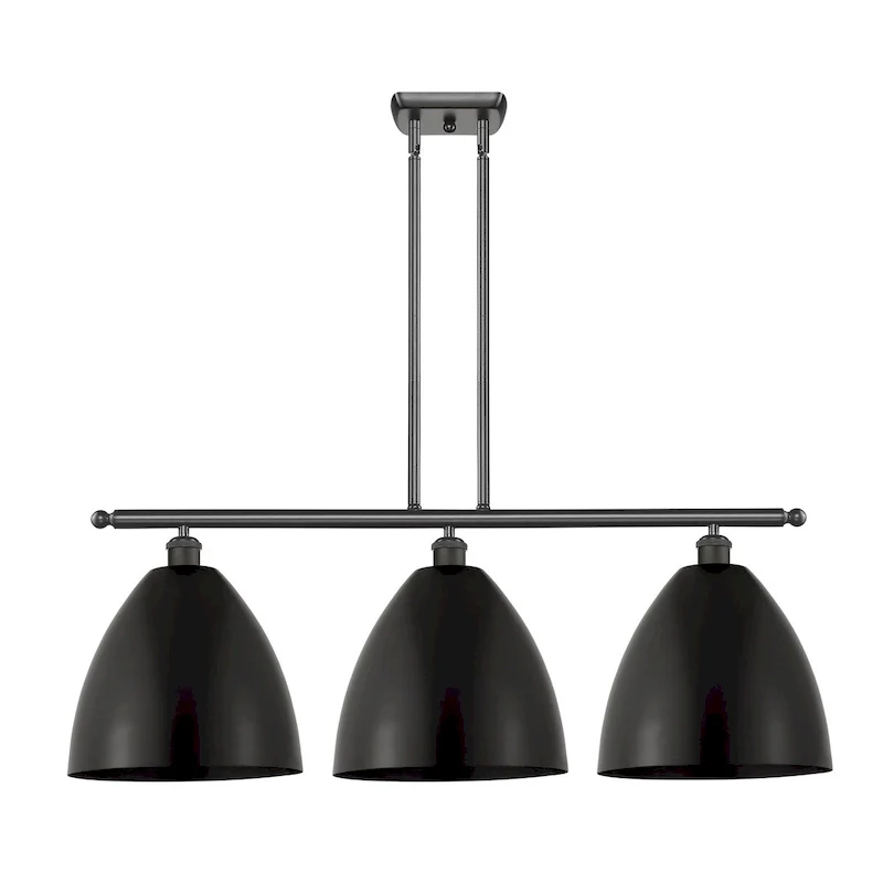 Innovations Lighting Metal Bristol - 3 Light 39  Stem Hung Island Light