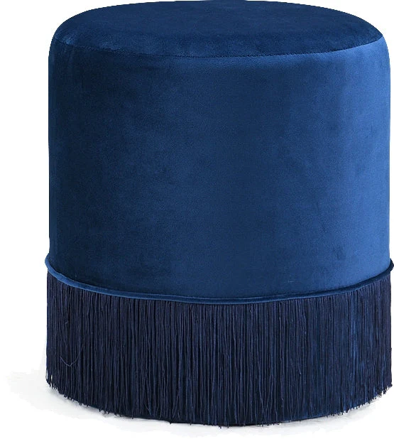 Freddy Velvet Ottoman in 4 Color Options