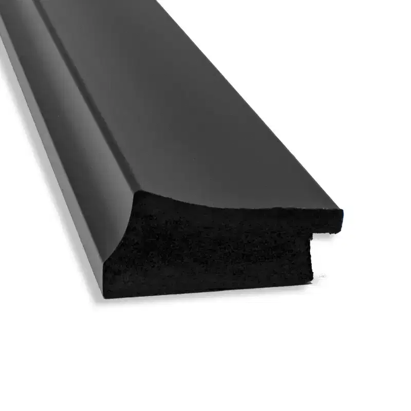 Amanti Art Mirror Makeover Bathroom Mirror Frame Border Kit - Fully Assembled Peel and Stick Frame - Mirror NOT Included - Grand Black Narrow Trim