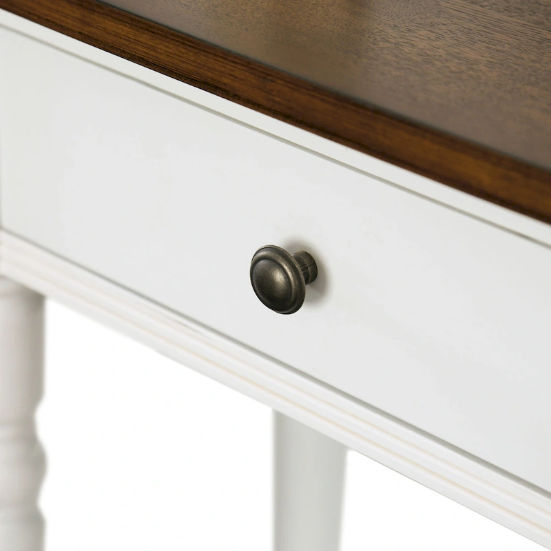 Jeln Traditional 38-inch Wood 1-Shelf Console Table by Furniture of America