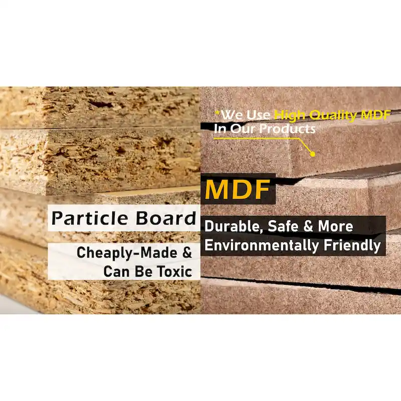 COZAYH 44 Woven Front Modern Farmhouse Console Table Sofa