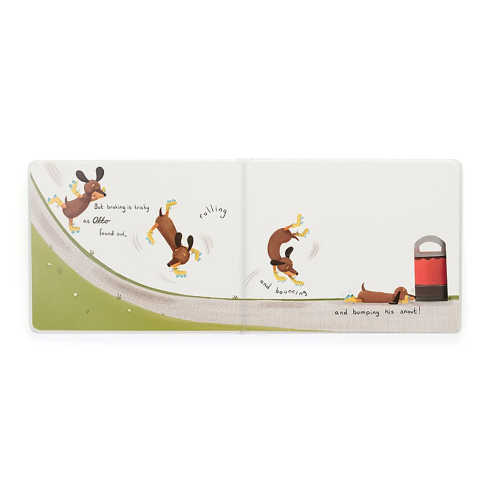 Jellycat Book Otto The Loyal Long Dog 23cm