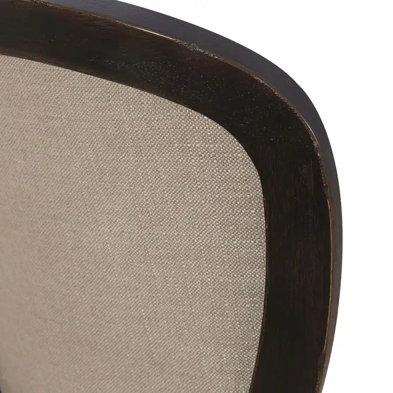 Americana Farmhouse Upholstered Tufted Back Side Chair (Set of 2)