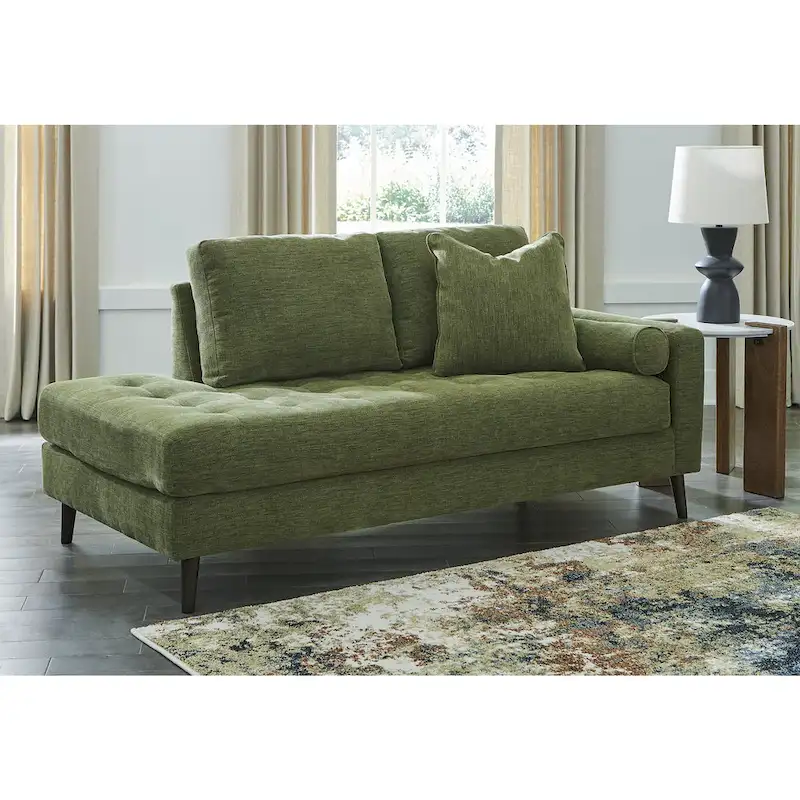 Signature Design by Ashley Bixler Olive Right-Arm Facing Corner Chaise - 37