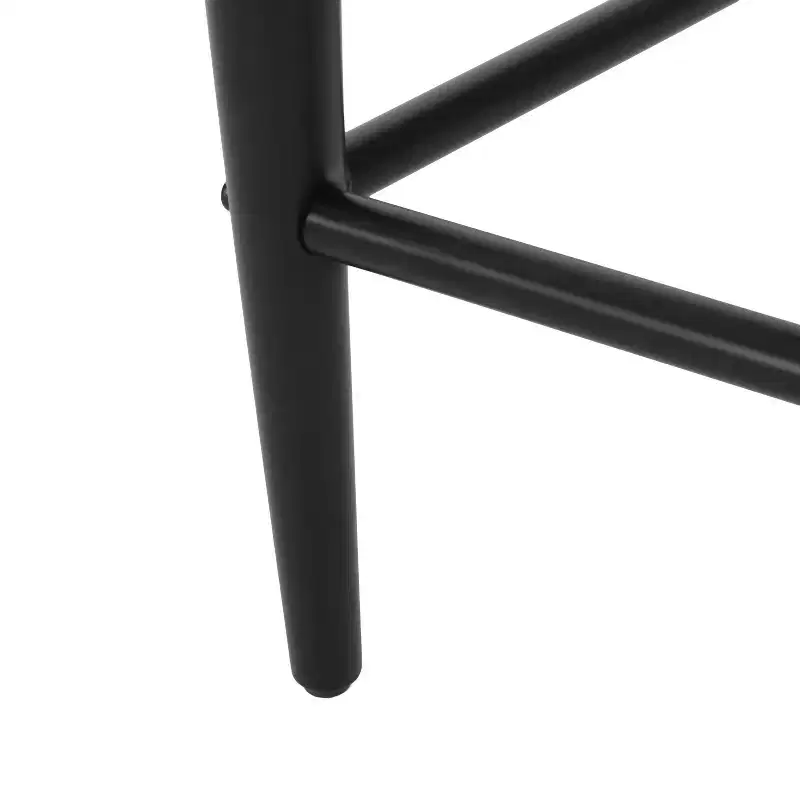 Christopher Knight Home Alger Modern Fabric Upholstered Iron 25 Inch Counter Stools (Set of 2)