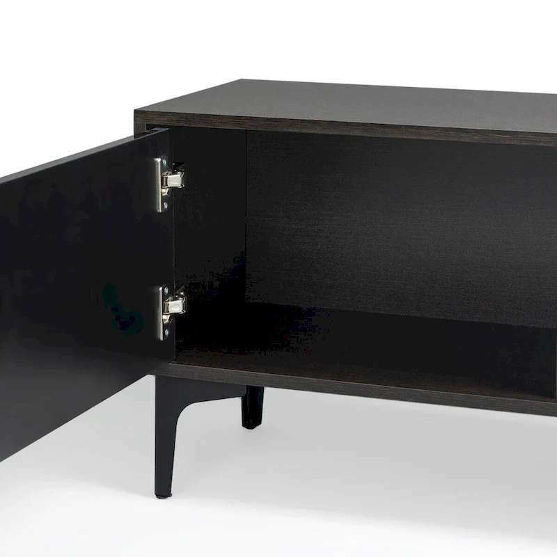 TV Cabinet,entertainment center with LED remote control lights