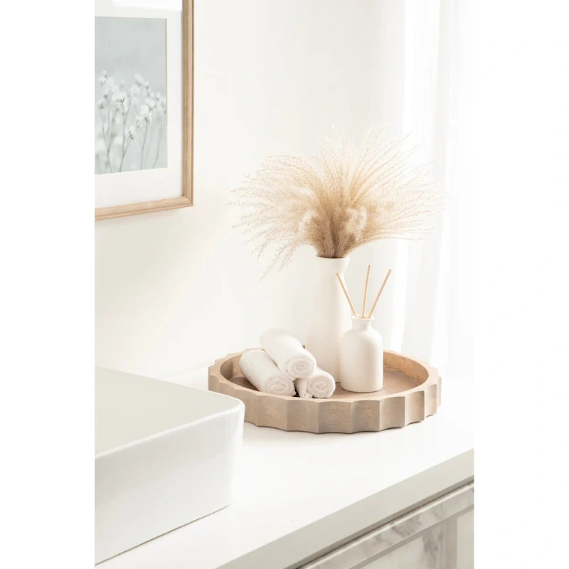 Kate and Laurel Lissi Round Tray