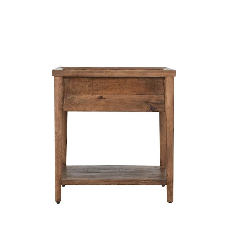 Ciaria 1-Drawer End Table Brown by Kosas Home