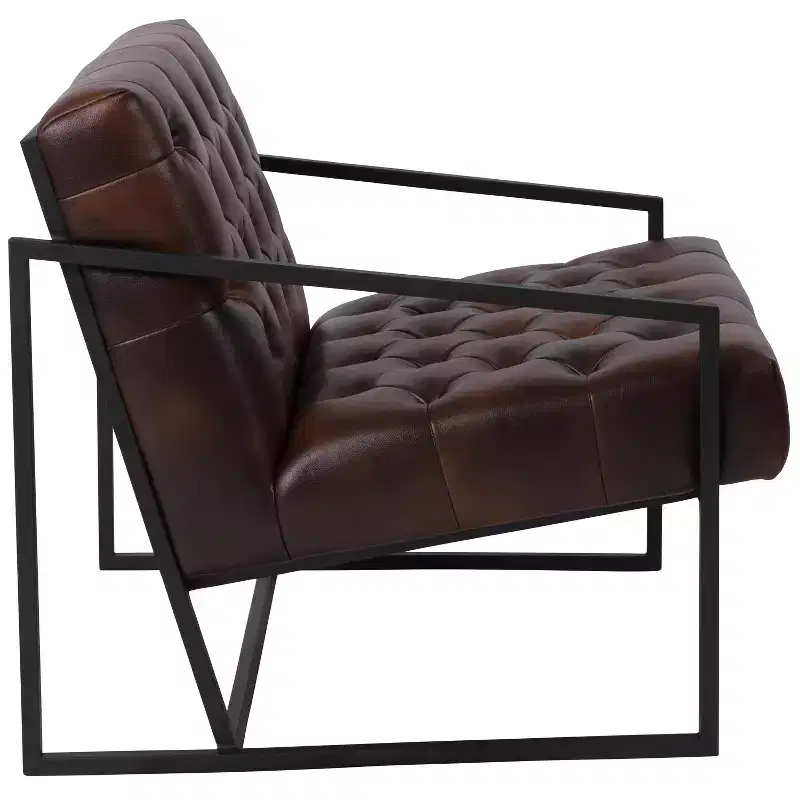 Emma and Oliver Home Office Tufted Lounge Accent Chair
