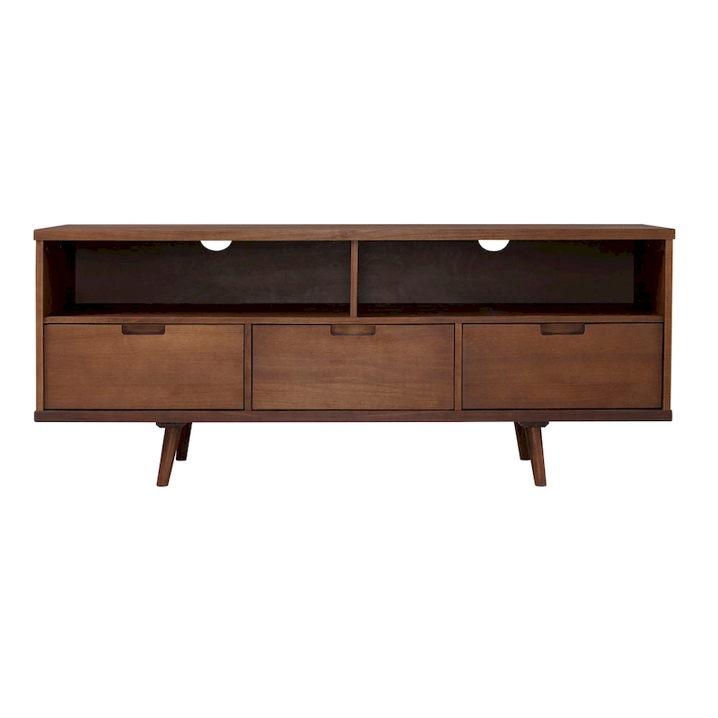 Middlebrook Alby 58-inch Mid-Century Solid Wood TV Stand