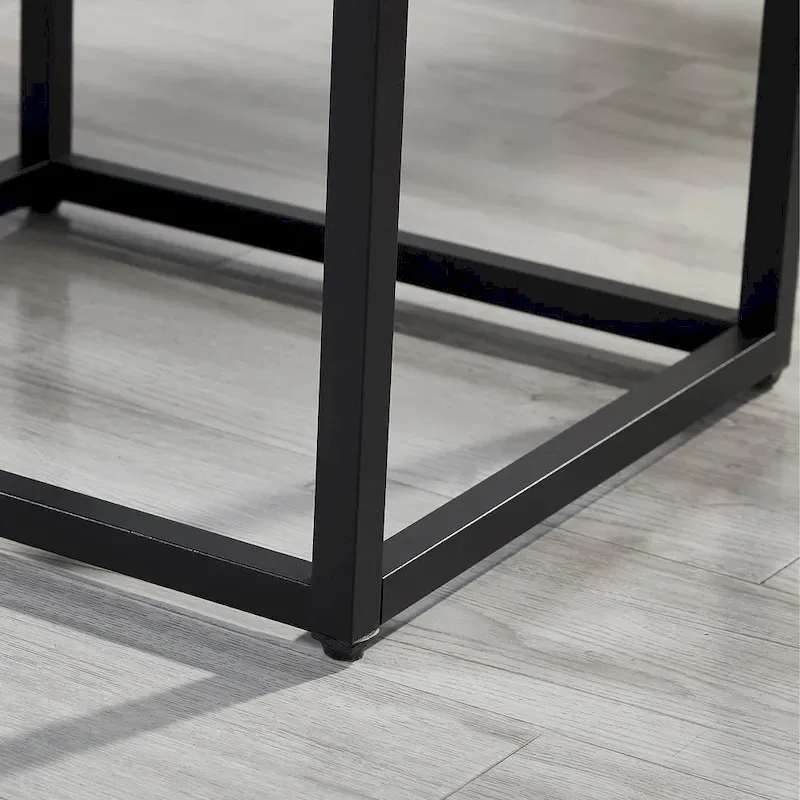 Roundhill Furniture Findlay 3-Piece Bedroom Set in White Dove