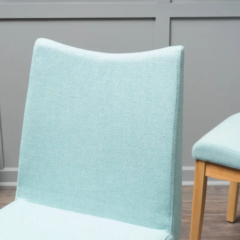 Mid-Century Fabric Dining Chair (Set of 2)