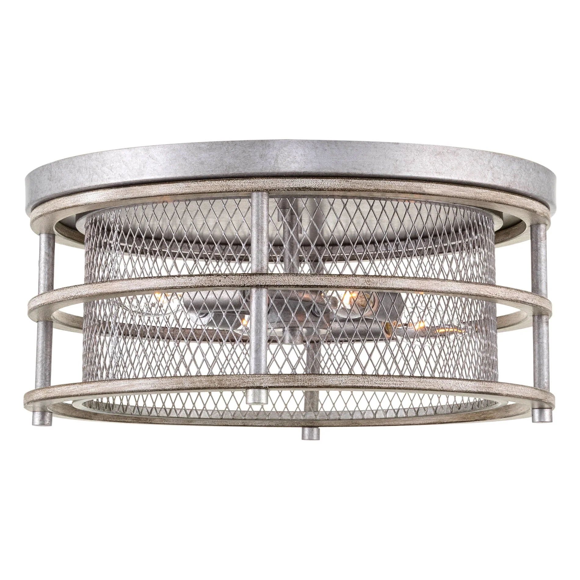 Limerick 17 4-Light Modern Farmhouse Flush Mount Ceiling Light