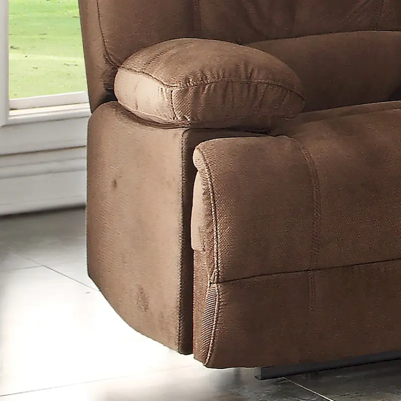 Kevin Upholstered Reclining Loveseat
