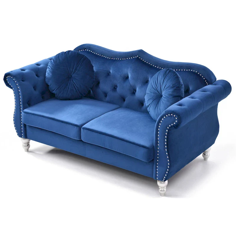 Hollywood Velvet Loveseat
