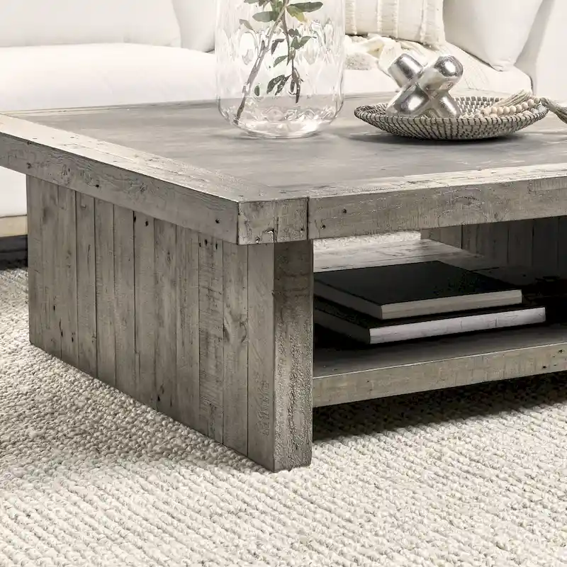 Classic Home Stonebridge Square Coffee Table - 50Wx50Dx18H