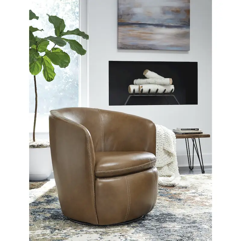 Signature Design by Ashley Kierreys Swivel Chair - 31.75W x 28D x 31.5H