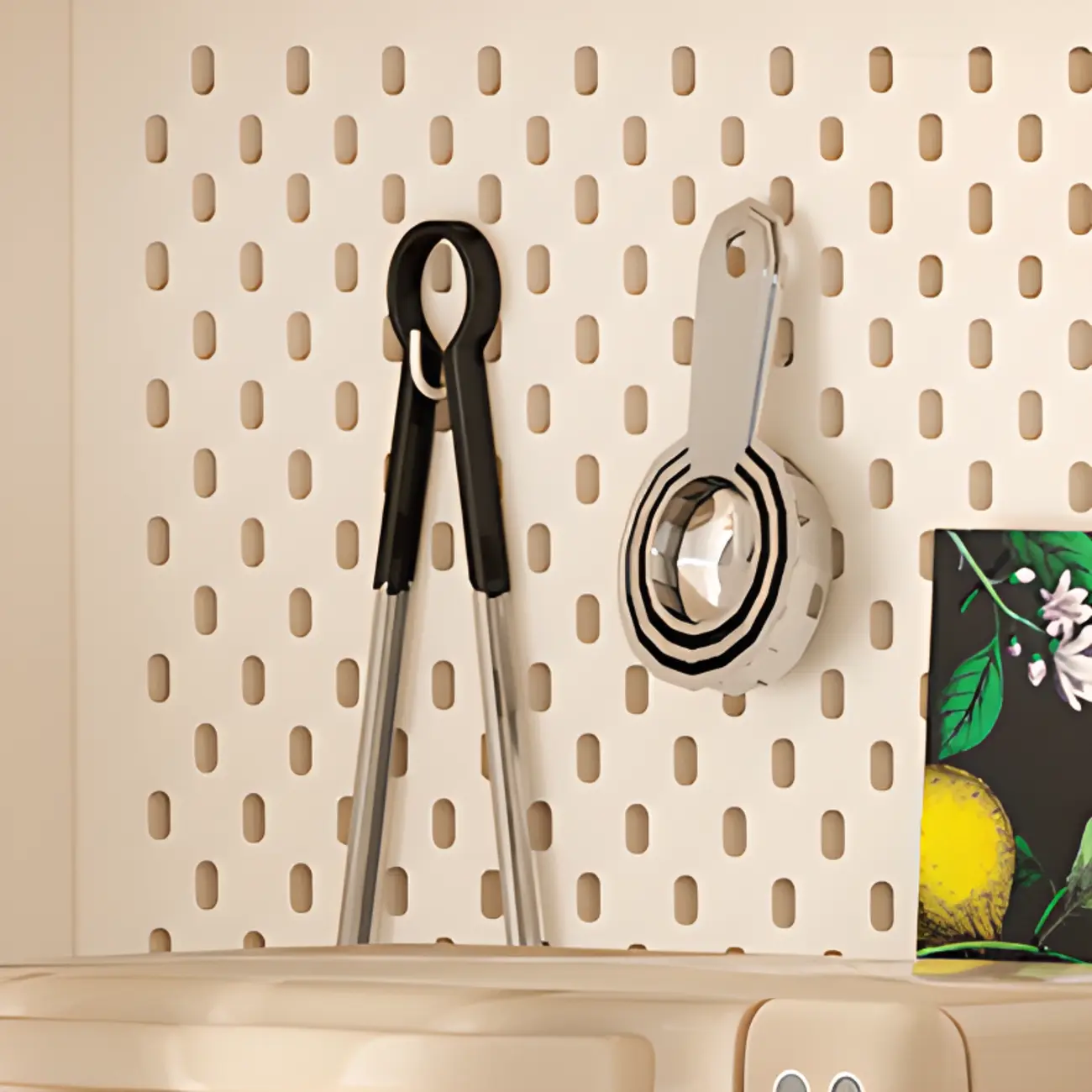 Freestanding Wooden Open Display Buffet Cabinet with Drawer