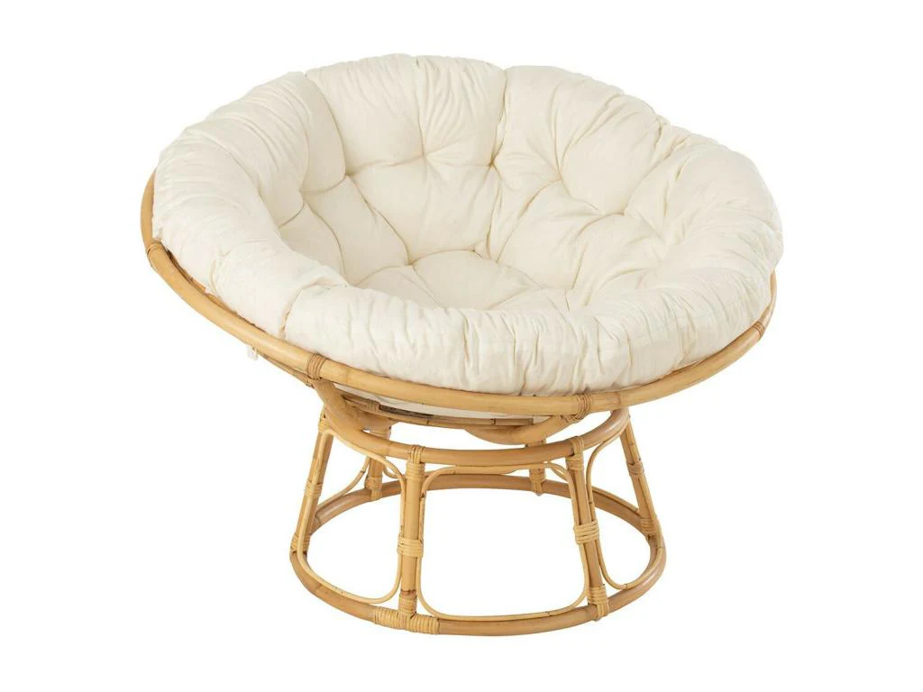 Rattan Armchair - Beige