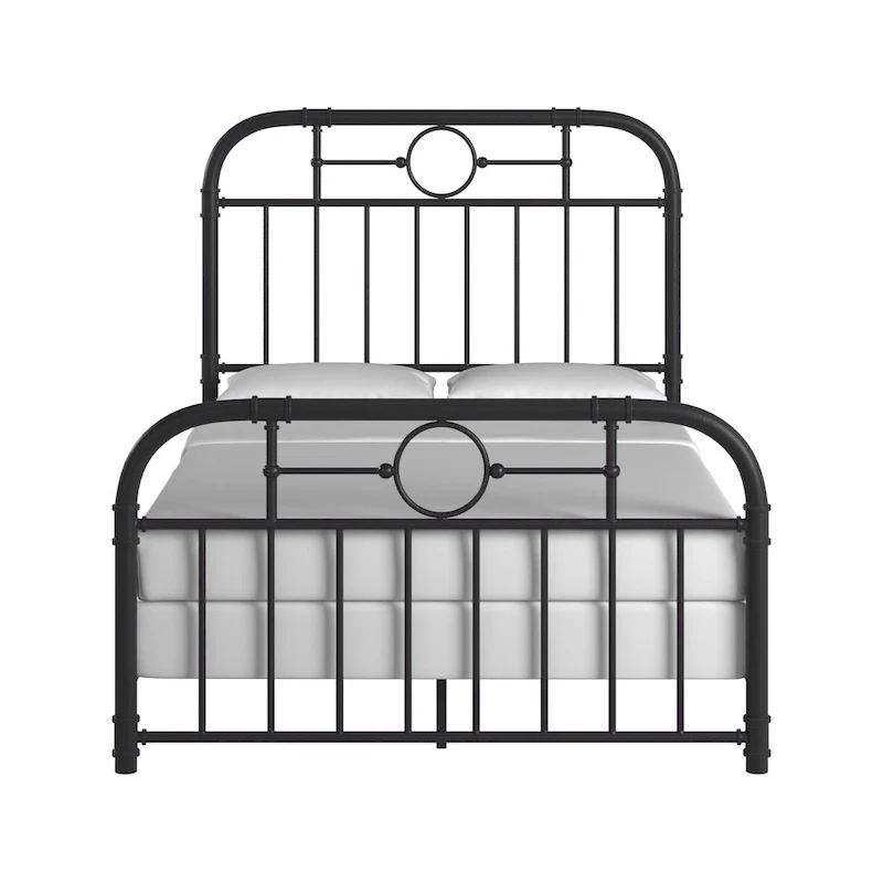 Kendal Black Metal Bed by iNSPIRE Q Classic