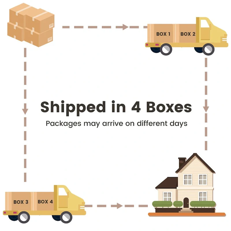 XIZZI 9-piece Patio Furniture Sectional Set with Swivel Rocking Chairs