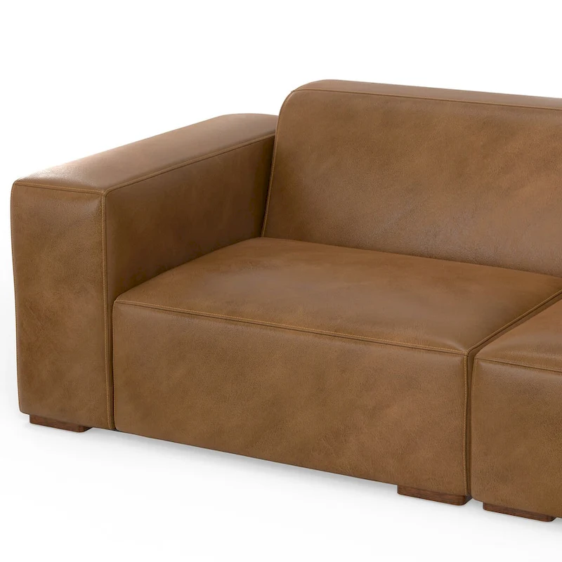 WYNDENHALL Biggs 2-Seater Modular Sofa and Ottoman Set