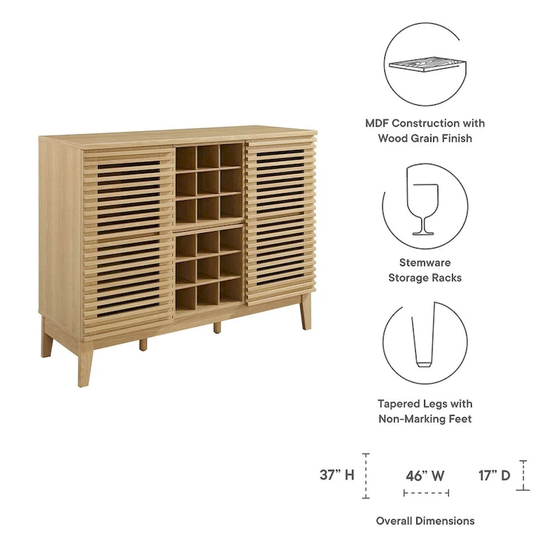 Render Bar Cabinet