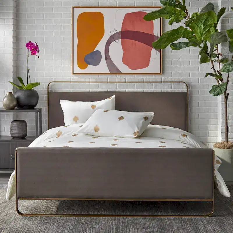 angelo:HOME Doreen Upholstered Queen Platform Bed