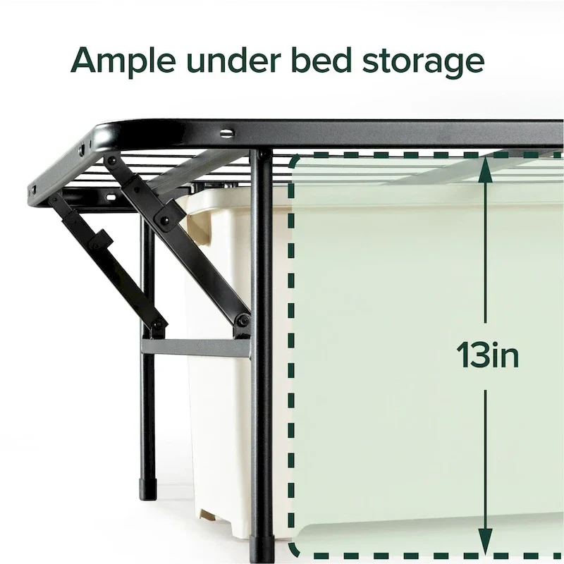 Priage by ZINUS 14 Inch SmartBase Tool-Free Assembly Mattress Foundation