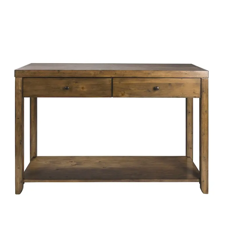 Mitchell Nutmeg Brown Sofa Table 46 Inches
