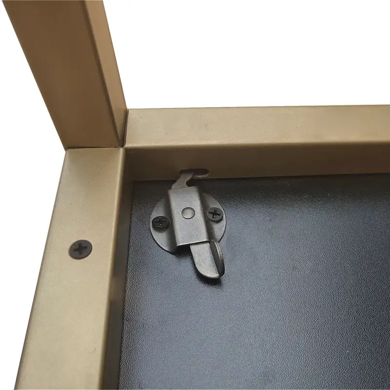 Collapsible Slatted Mission Writing Computer Desk