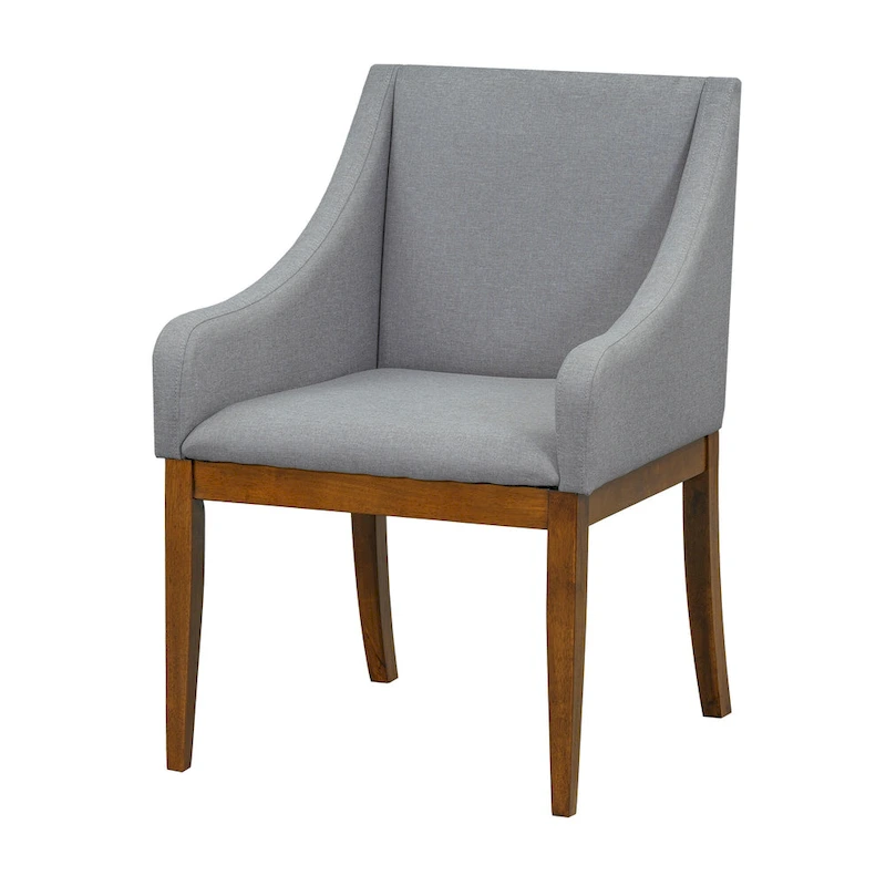 7-Piece Rustic Dining Set with Extendable Table & 6 Chairs