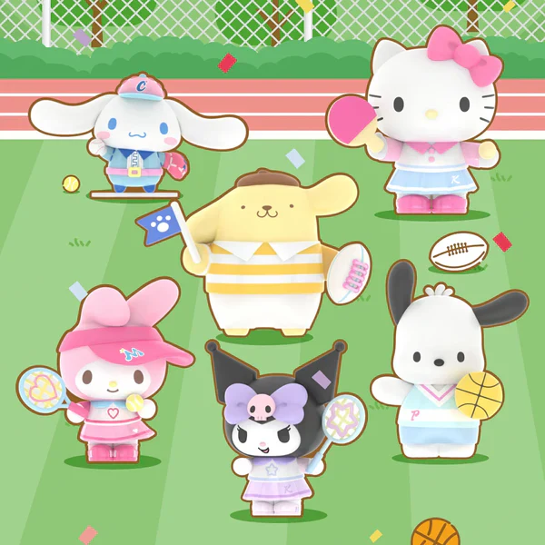 Toptoy Blind Box - Sanrio Characters Vibrant Sports Vinyl Figures