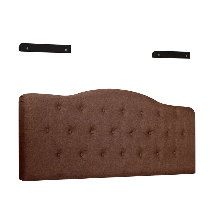 Cecilia Button Tufted Upholstered Headboard, Height Adjustable Headboards,Bed Backboard Premium Padded Fabric Headboard