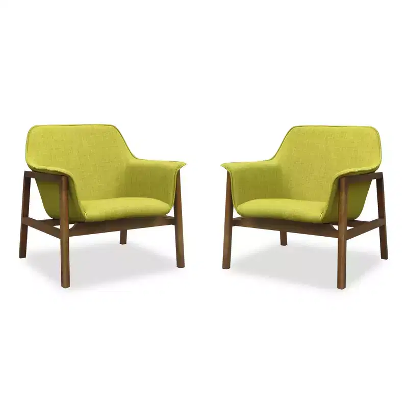 Linen Weave Accent Chairs