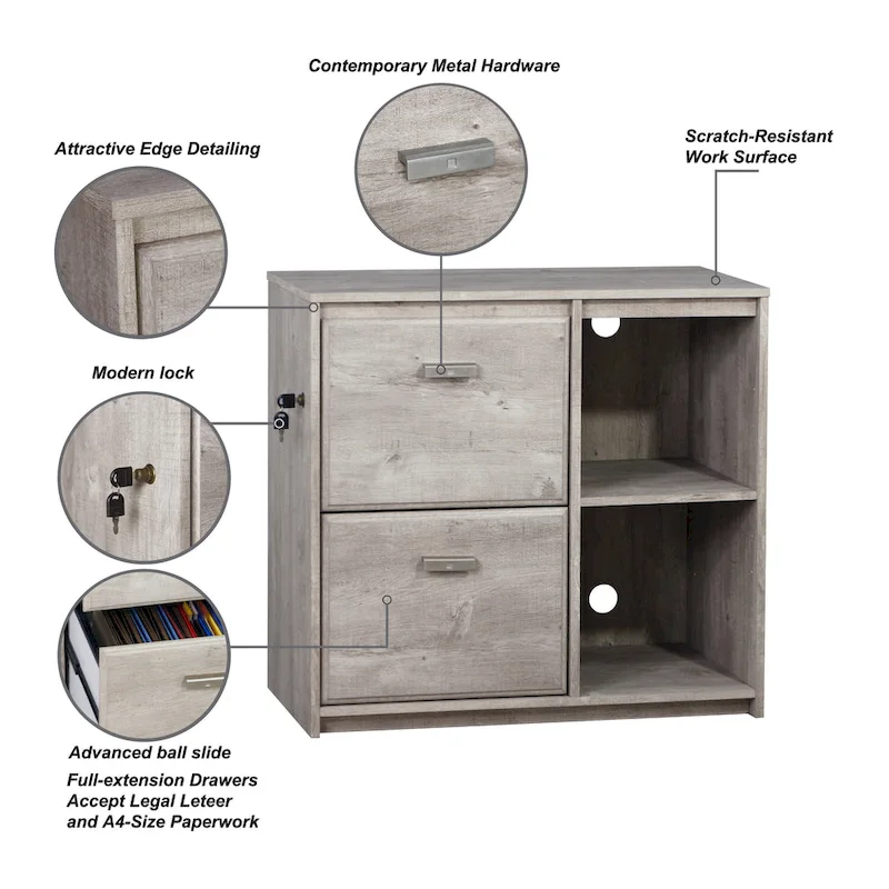 Saint Birch Elma File Cabinet