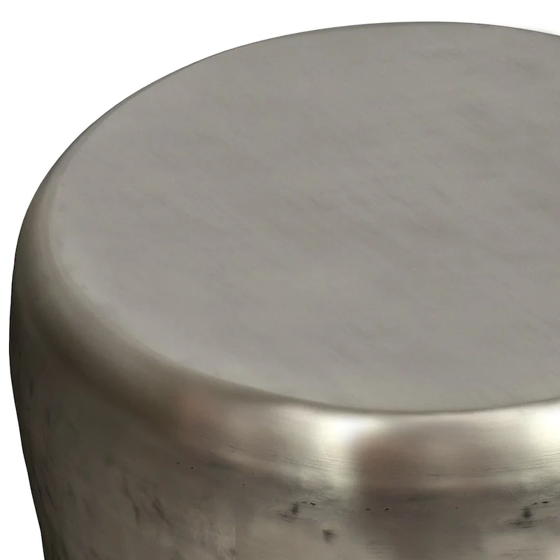 Industrial 20 inch Wide Metal Accent Side Table, Fully Assembled - 20 W x 20 D x 22 H