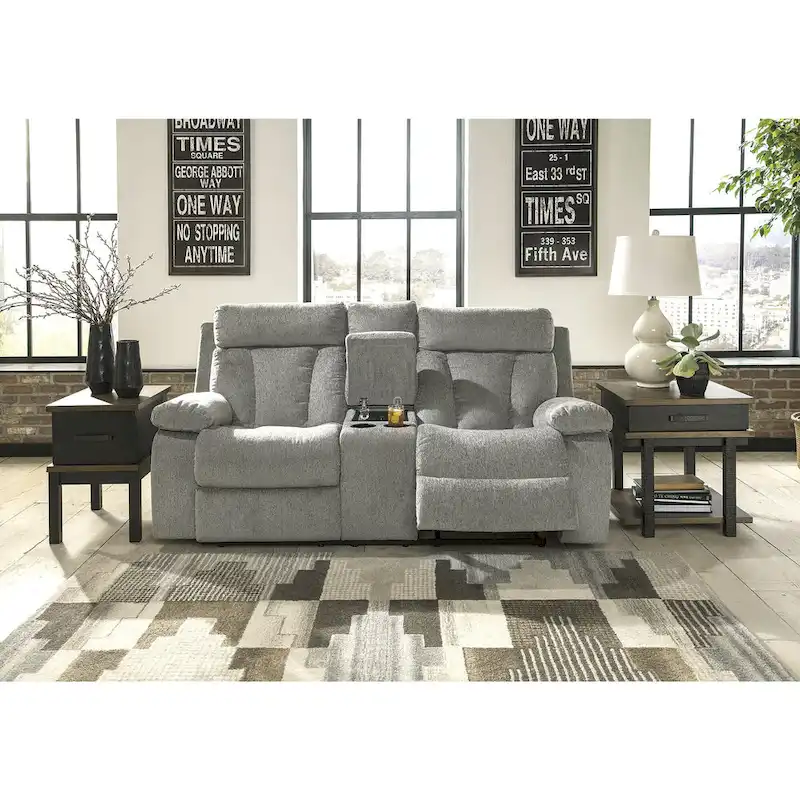 Signature Design by Ashley Mitchiner Gray 3-Piece Upholstery Package - 87 W x 40 D x 42 H