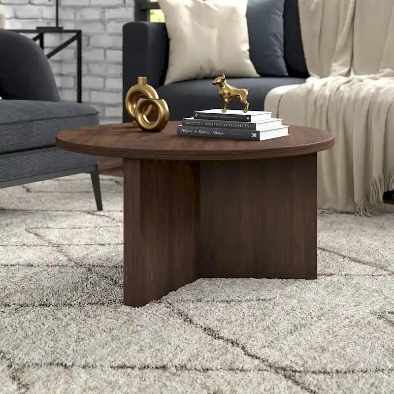 Anders 32 Wide Round Coffee Table