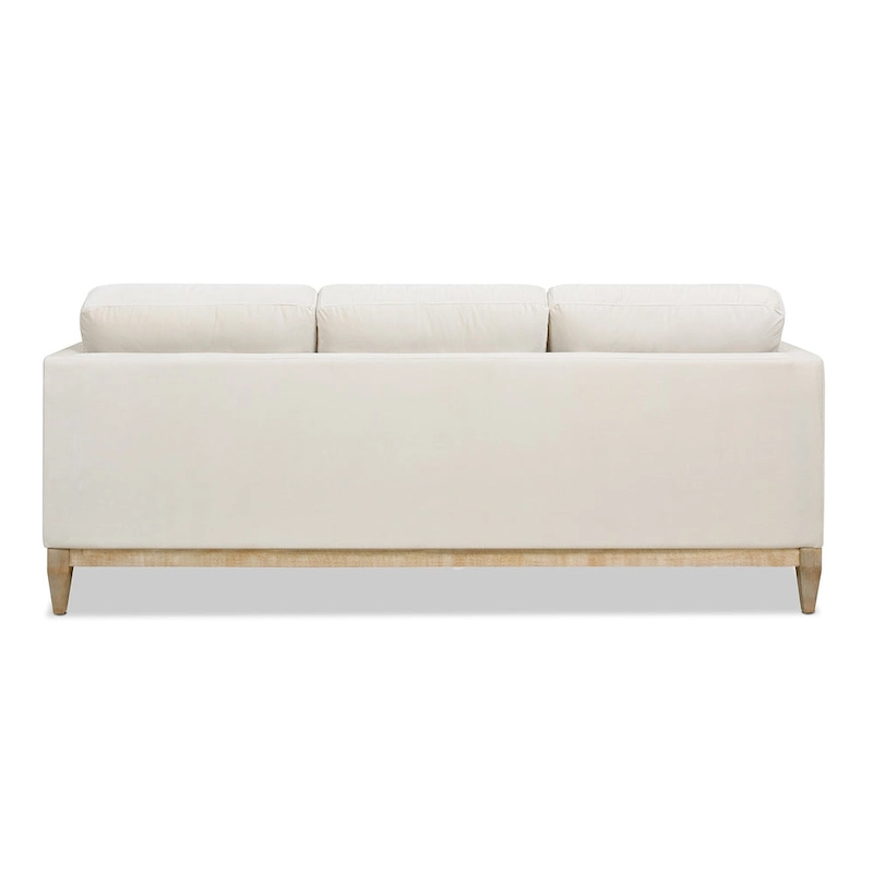 Knox 84 Modern Farmhouse Velvet Track Arm Sofa