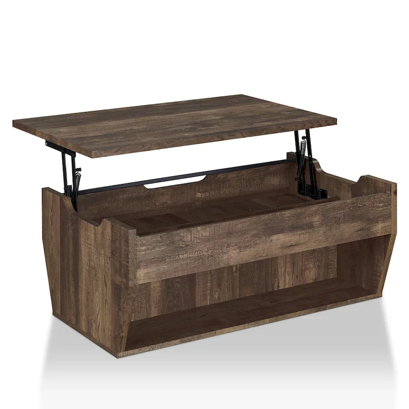 Rere Rustic 41-inch Wood Lift-top Coffee Table by Furniture of America