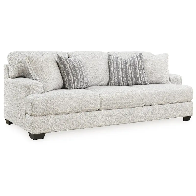 Signature Design by Ashley Brebryan White Sofa - 95W x 45D x 39H