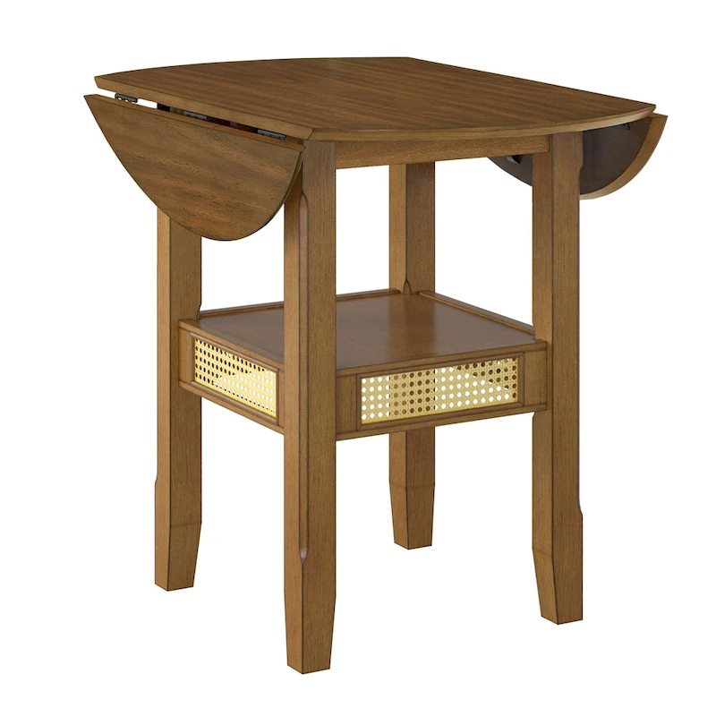 Plaga Cane Accent Dining Table by iNSPIRE Q Classic - 36-inch