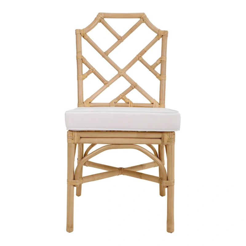 Kara Rattan Dining Side Chair, (Set of 2)